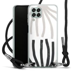 Carry Case Transparent Fabric black/silver