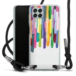 Carry Case Transparent Fabric black/silver