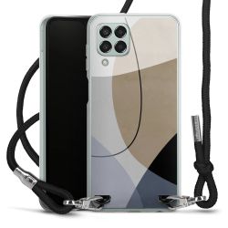 Carry Case Transparent Fabric black/silver