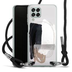 Carry Case Transparent Fabric black/silver