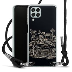 Carry Case Stoff schwarz/silber