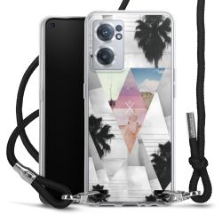 Carry Case Transparent Fabric black/silver