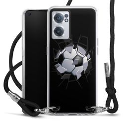 Carry Case Transparent Fabric black/silver