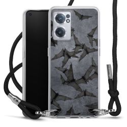 Carry Case Transparent Fabric black/silver