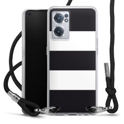 Carry Case Transparent Fabric black/silver