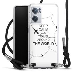 Carry Case Transparent Fabric black/silver