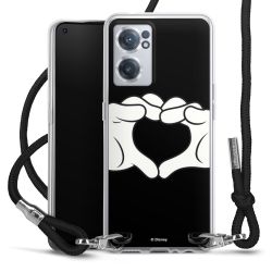 Carry Case Transparent Fabric black/silver