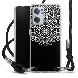 Carry Case Transparent Fabric black/silver