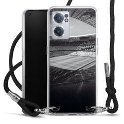 Carry Case Transparent Fabric black/silver