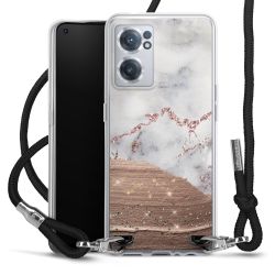 Carry Case Transparent Fabric black/silver