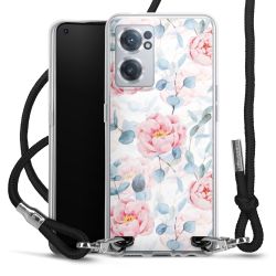 Carry Case Transparent Fabric black/silver