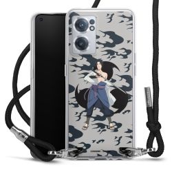 Carry Case Transparent Fabric black/silver