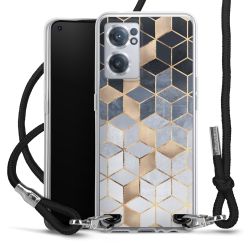 Carry Case Transparent Fabric black/silver