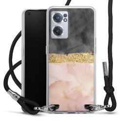 Carry Case Transparent Fabric black/silver