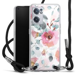 Carry Case Transparent Fabric black/silver