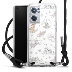 Carry Case Transparent Fabric black/silver