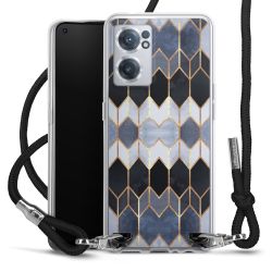 Carry Case Transparent Fabric black/silver