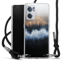 Carry Case Transparent Fabric black/silver