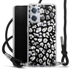 Carry Case Transparent Fabric black/silver