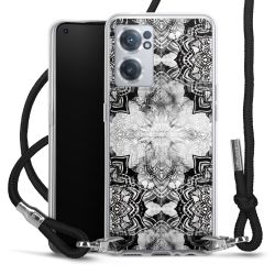 Carry Case Transparent Fabric black/silver