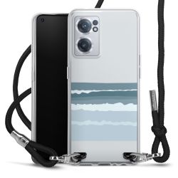 Carry Case Transparent Fabric black/silver