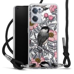 Carry Case Transparent Fabric black/silver