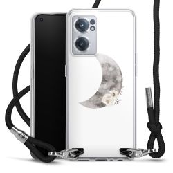 Carry Case Transparent Fabric black/silver