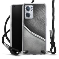 Carry Case Transparent Fabric black/silver