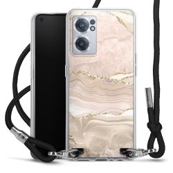 Carry Case Transparent Fabric black/silver