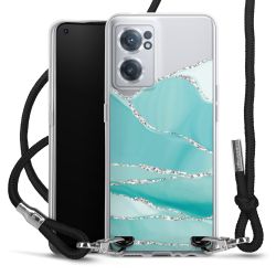 Carry Case Transparent Fabric black/silver