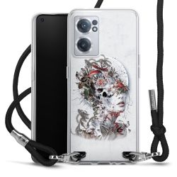 Carry Case Transparent Fabric black/silver