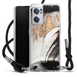 Carry Case Transparent Fabric black/silver