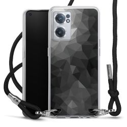 Carry Case Transparent Fabric black/silver