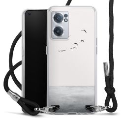 Carry Case Transparent Fabric black/silver