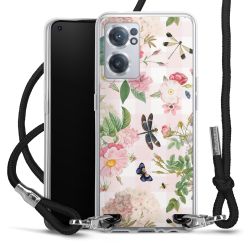 Carry Case Transparent Fabric black/silver