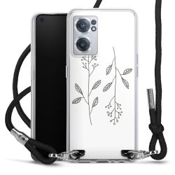 Carry Case Transparent Fabric black/silver