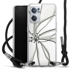 Carry Case Transparent Fabric black/silver