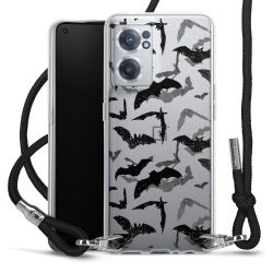 Carry Case Transparent Fabric black/silver