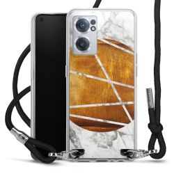 Carry Case Transparent Fabric black/silver