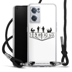 Carry Case Transparent Fabric black/silver