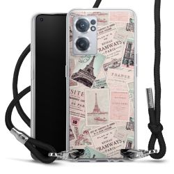 Carry Case Transparent Fabric black/silver