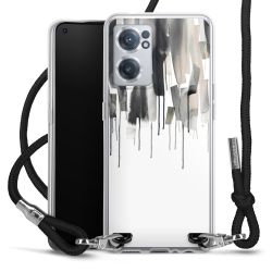 Carry Case Transparent Fabric black/silver