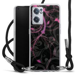 Carry Case Transparent Fabric black/silver