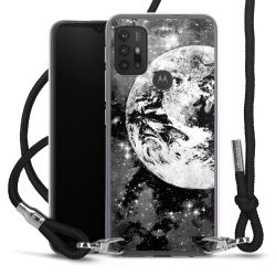 Carry Case Transparent Fabric black/silver