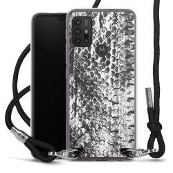 Carry Case Transparent Fabric black/silver