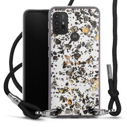 Carry Case Transparent Fabric black/silver