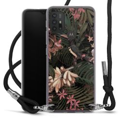 Carry Case Transparent Fabric black/silver