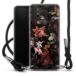 Carry Case Transparent Fabric black/silver