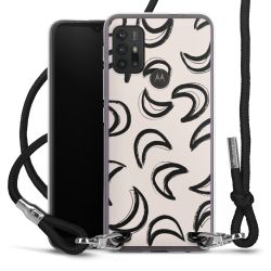 Carry Case Transparent Fabric black/silver