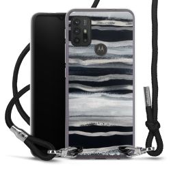 Carry Case Transparent Fabric black/silver